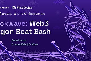Blockwave: Web3 Dragon Boat Bash — 6 June