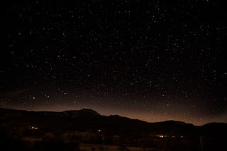 A starry night