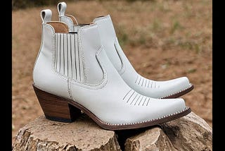 White-Western-Ankle-Boots-1