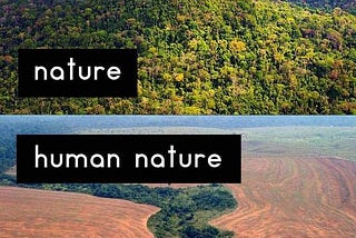 Protect Nature, Protect Human