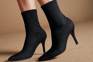 Black-Ankle-Sock-Boots-1