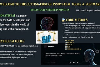 InnovativeAI: Democratizing Website Development with Cutting-Edge AI Tools