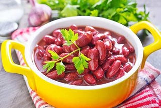 Take care of your health by eating red beans