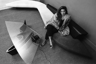 Zaha Hadid Portrait. She once said “Architecture is like writing. You have to edit it over and over so it looks effortless.”