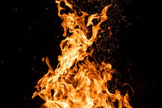 Feeding Fire: a poem