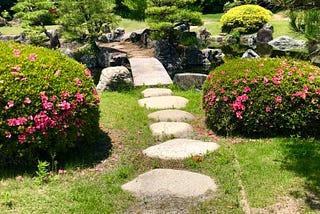 landscaping rock garden in Colorado Springs