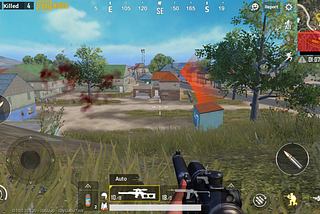 What differences did you observe in PUBG mobile and PUBG PC?