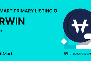 KRWIN (KRWIN), a fiat-collateralized stablecoin, Listed on BitMart Exchange