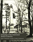 Genealogy of the Onderdonk Family in America | Cover Image