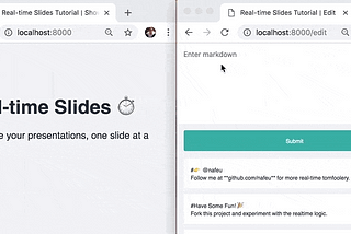 Real-time Presentation Slides with Socket.io, Express, Node.js and JavaScript