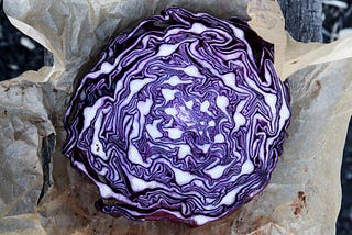 Red Cabbage Apple Slaw