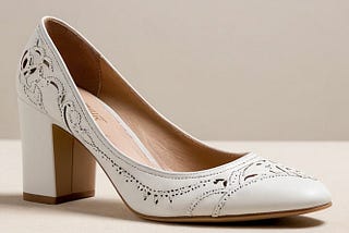 White-Block-Heels-Closed-Toe-1