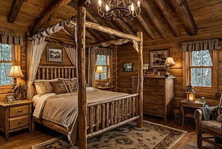 Canopy-Rustic-Lodge-Beds-1