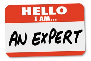 My Definition of a Tech “Expert”