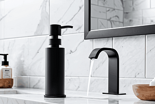 Matte-Black-Soap-Dispenser-1