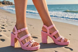 Pink-Chunky-Heel-Sandals-1