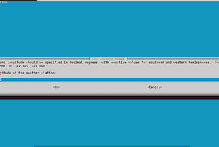 Weewx Weather Software Setup