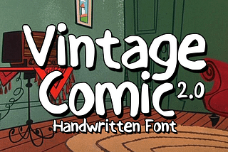 Vintage Comic 2.0 Font