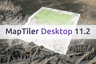MapTiler Desktop 11.2 with estimated rendering time