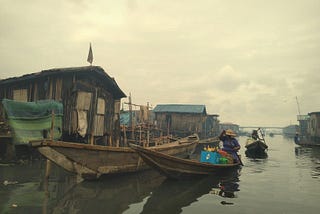 Makoko — the floating slum of Nigeria.