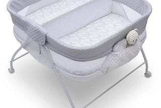 delta-children-little-folks-twin-ez-fold-ultra-compact-double-bassinet-aqua-geo-1