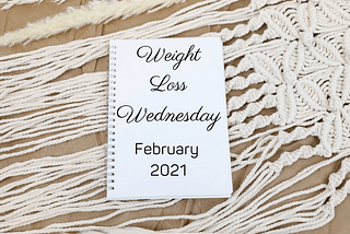 Weight Loss Wednesday: February 2021 | The Cwtch