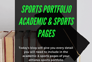 Sports Portfolio Academic & Sports Pages — PEAinternational