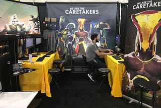 Showing and Announcing We Are the Caretakers at PAX East