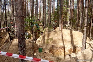 Excavations at Sandarmokh (photo: 7x7)