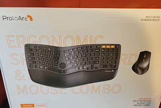 ProtoArc Advanced Ergonomic Keyboard and Mouse Combo