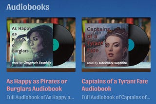 SFF Books by Trans Fem Authors Available in Audio
