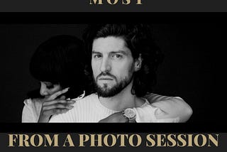 How to get the most from a photo session with your partner