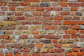 a brick wall