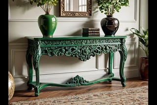 Green-Console-Table-1