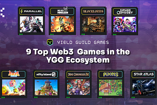 9 Top Web3 Games in the YGG Ecosystem