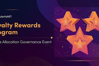 SingularityNET Loyalty Rewards — Governance Event