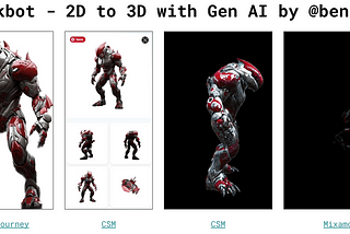 Using AI to create 3D models