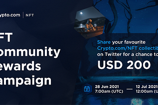 NFT Community Rewards Campaign — USD 5,000 of CRO Prizes for 25 Lucky Draw Winners