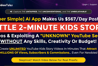 AI Viral Kids Stories OTO⚠️ OTO Upsell Links + Login Software