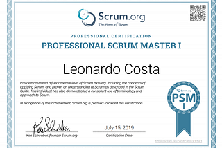 PSM I - Professional Scrum Master I - My study guide