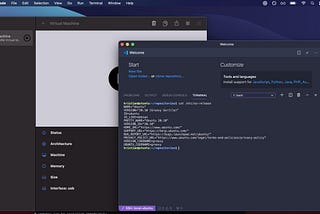 M1 dev setup with a virtual Linux box