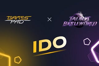 GamesPad Is Launching The IDO Deal with Taunt Battleworld