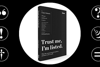 “A masterclass in reporting” — announcing the launch of Trust me, I’m listed, available for…