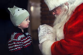 How to Believe in Santa: See Him Through the Admiring Eyes of Children