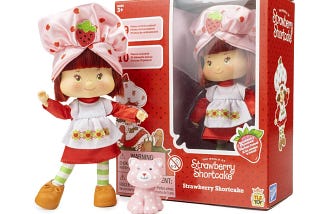 Sweet & Stylish Strawberry Shortcake Fashion Doll - Includes Accessories and Gift Box | Image