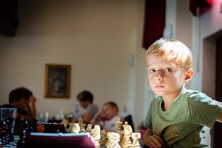 Getting Beaten By A Kid At Chess