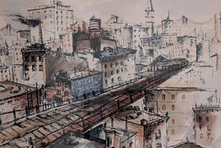 An Advanced City in Which Even the Rich Use Public Transportation