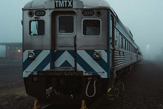 The picture of a train.