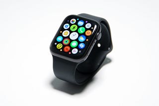 An image of an Apple Watch showing the Apps