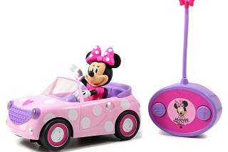 Jada Toys RC Minnie Mouse Roadster Car | Image